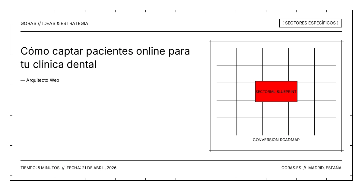Estrategia de captación de pacientes para clínicas dentales