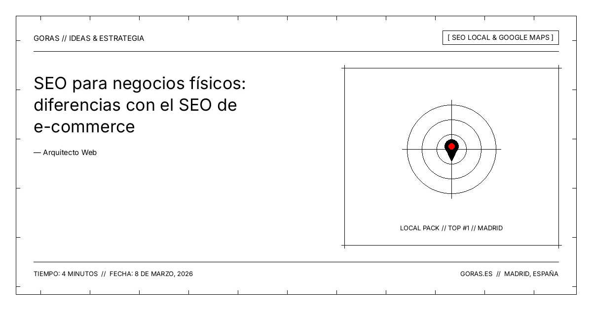 Diferencias entre SEO local y SEO e-commerce