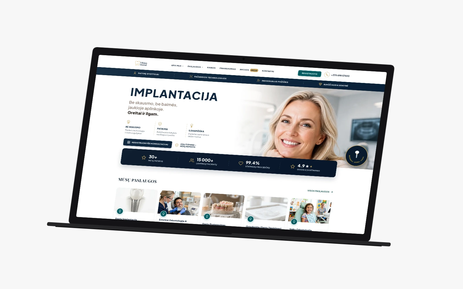 Vilnius Dental — Portal odontológico internacional